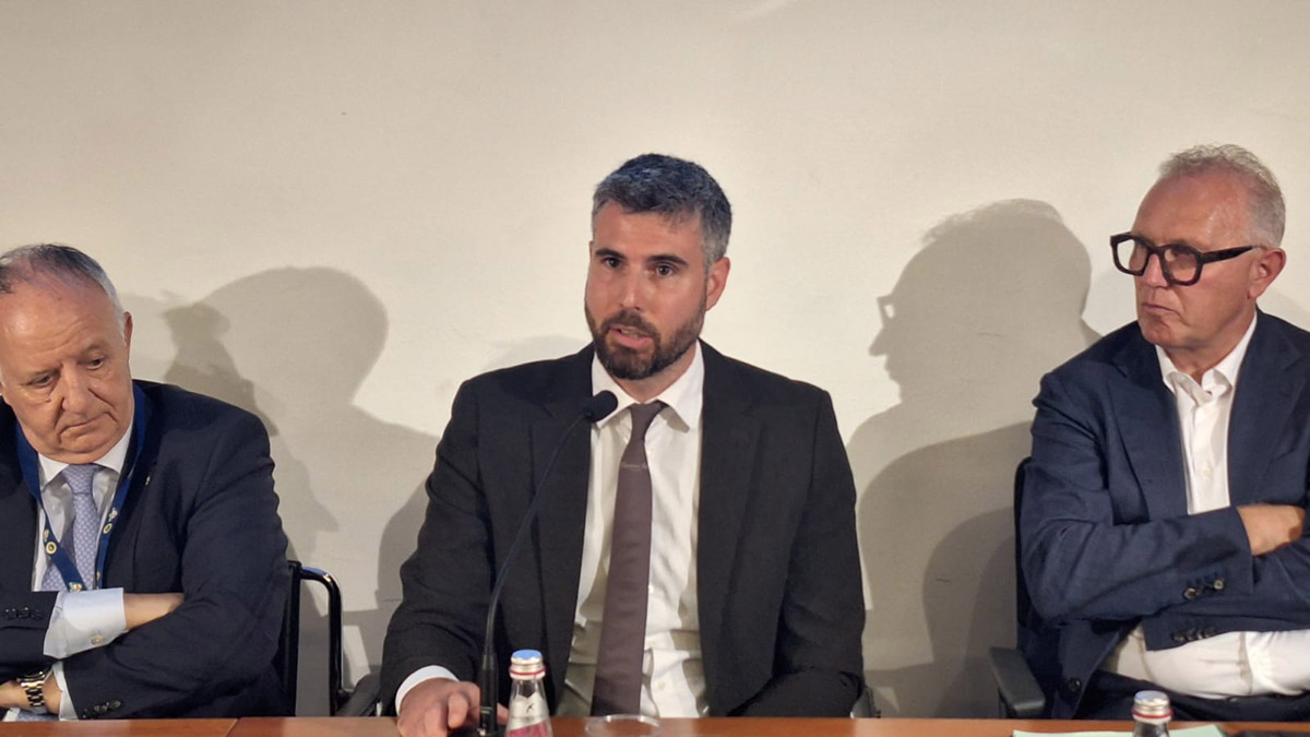 Nella foto: Matteo Mazzoni responsabile vendite ortofrutta del gruppo Mazzoni